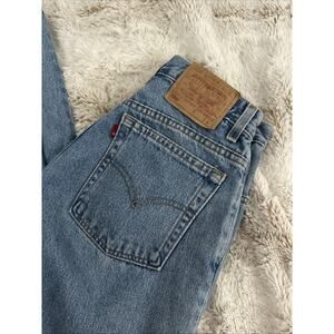 Vintage Levis Jeans Women’s Blue 550 Relaxed Fit Tapered Leg Denim 10 MIS L